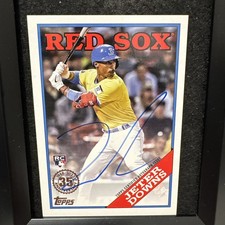 2023 Topps Series 1 - Jeter Downs - 1988 On Card Rookie Auto RED SOX RC. rookie card picture