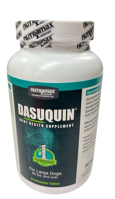 Nutramax Dasuquin Joint Health Large Dogs 60lbs+ 84 Chewable Tablets EXP 12/28
