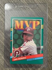 Len Dykstra 1990 Donruss MVP #410 Ungraded