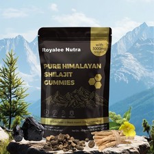 Nutra Pure Himalayan Shilajit Gummies with Ashwagandha  Gokshura  85 ...