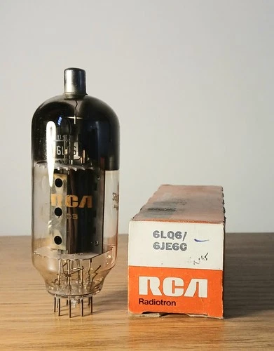 Vintage NOS NIB RCA 6LQ6/6JE6C Amplifier Audio Radio Vacuum Tube