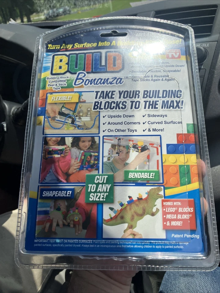 Build Bonanza Block Peel And Stick Tape Building For Compatible Block Types New - Image 2 of 3