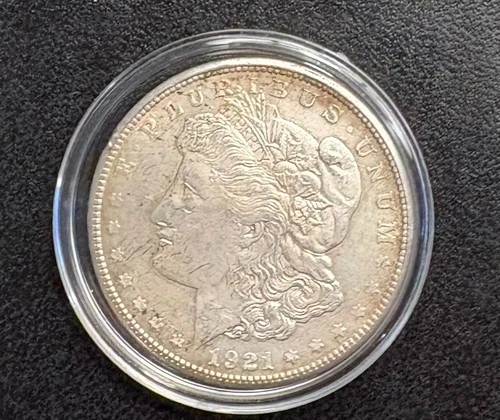 🔥1921 Morgan Dollar 90% Silver CoinSnap analysis is Fine to AU🔥