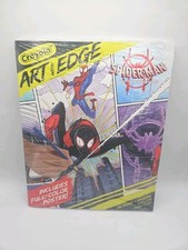 Crayola Art With Edge Spiderman Into The Spiderverse 28 Page Poster Sealed New