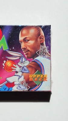 マイケル・ジョーダン   SPACE  JAM   1996  2点セット 新品 Space Jam Sealed NEW Box Set Upper Deck 1996 Cards 1-60 & Sheet