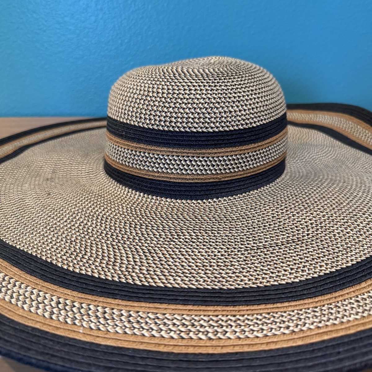 San Diego hat company vintage looking hat San Diego Flat Brim Hat – Pigment main image 2