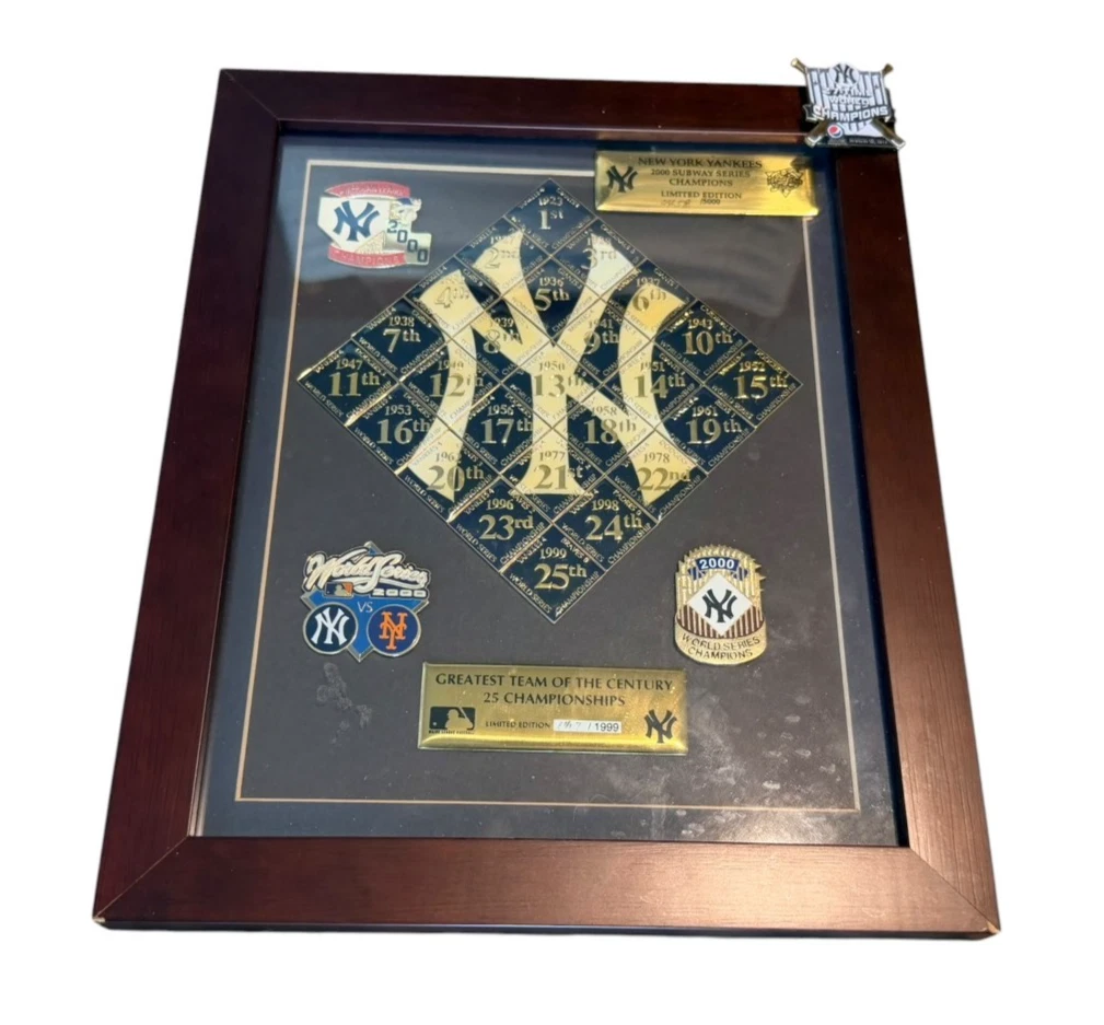 World Series New York Yankees MLB Plaques for sale | eBay