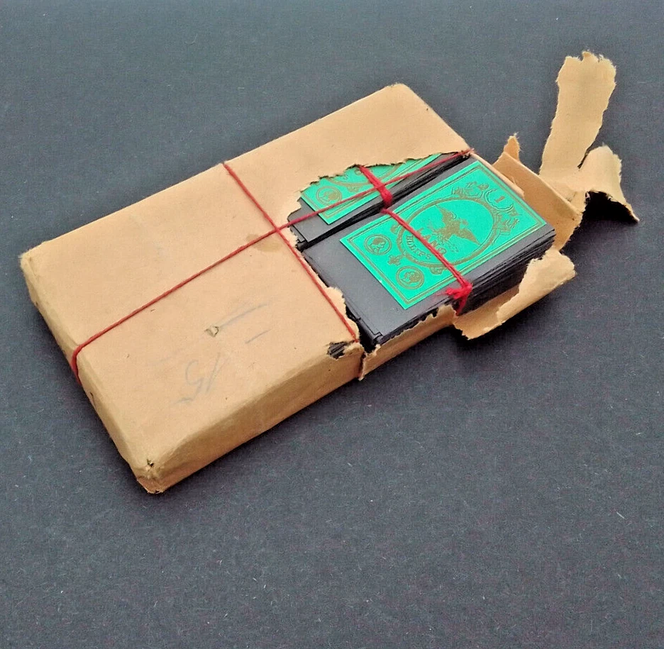 Antike Nähnadeln №1 Lang Ellips – ca. 1890 – im Original-Brief – selten - Bild 4 von 4