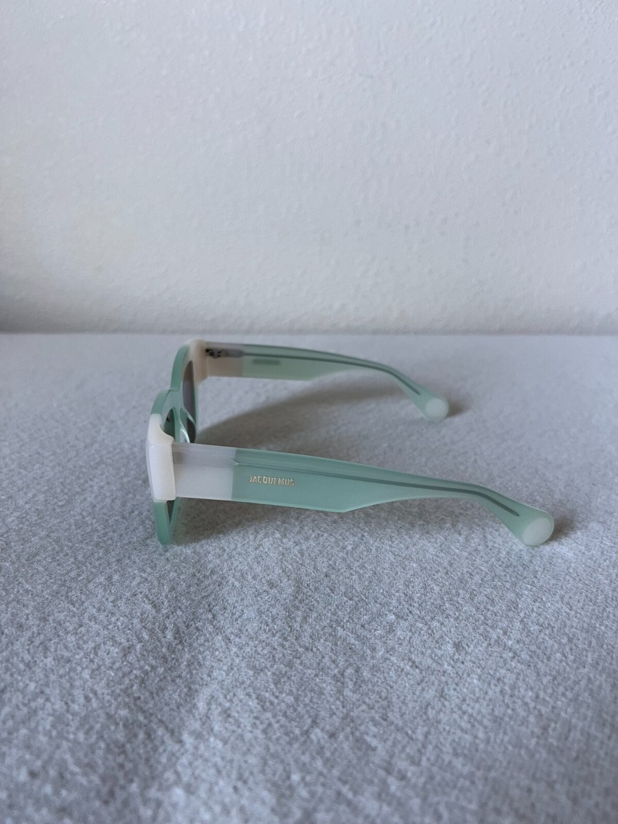 【送料&関税込】Jacquemus Les Lunettes Baci - Light Green Su Jacquemus Les Lunettes Baci Sunglasses - Light Green - Brand