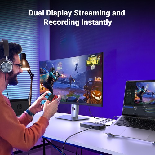 UGREEN Video Capture Card 4K60Hz HDMI to USB/USB-C Video Grabber for PC Camera - Bild 4 von 7