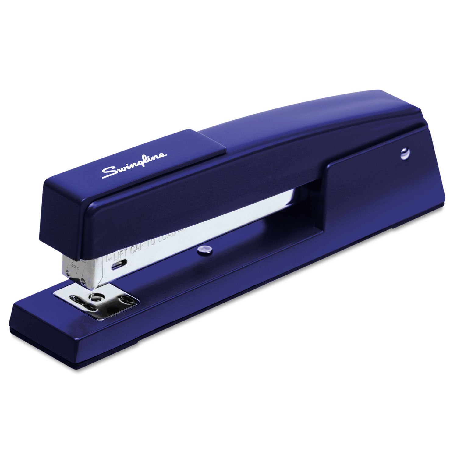 Stapler, 30 Sheet Capacity, 747 Classic Stapler, Jam Free, Metal, Royal Blue ...-image