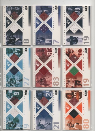 UPPER DECK SPX NFL 2000 WINNING MATERIALS CHOOSE FROM LIST - 第 1/2 張圖片