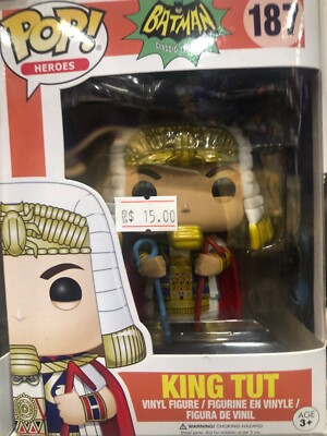 Funko Pop! Vinyl: DC Comics King Tut #187 889698138260|