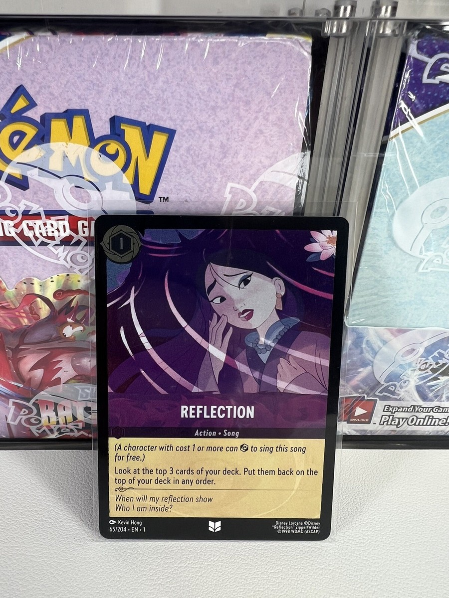 Reflection Foil - EN1 65/204 - MINT - Disney Lorcana TCG Cold Foil