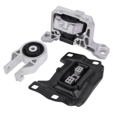Engine Motor & Transmission Mount 3PCS Set For 13-16 Ford Escape DOHC Auto Trans
