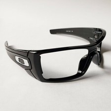 Oakley Batwolf Polished Black Replacement Frame Only Chrome icons OO9101