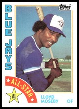 1984 Topps #403 Lloyd Moseby Toronto Blue Jays Baseball