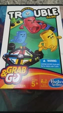 Trouble Grab & Go Game - Hasbro Games Card Board Game New!
