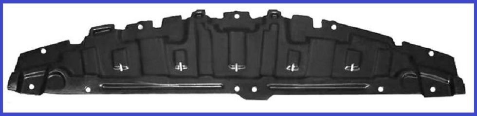 Cache sous moteur avant pour Mazda 3 5 portes en plastique ABS noir