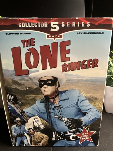 Lone Ranger Collector Series 5 Volumes New & Sealed VHS Set Good Times Video - Photo 2/6