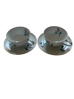 Easterling Radiance  Bavaria Saucer and Cup Set of 2 Excellent