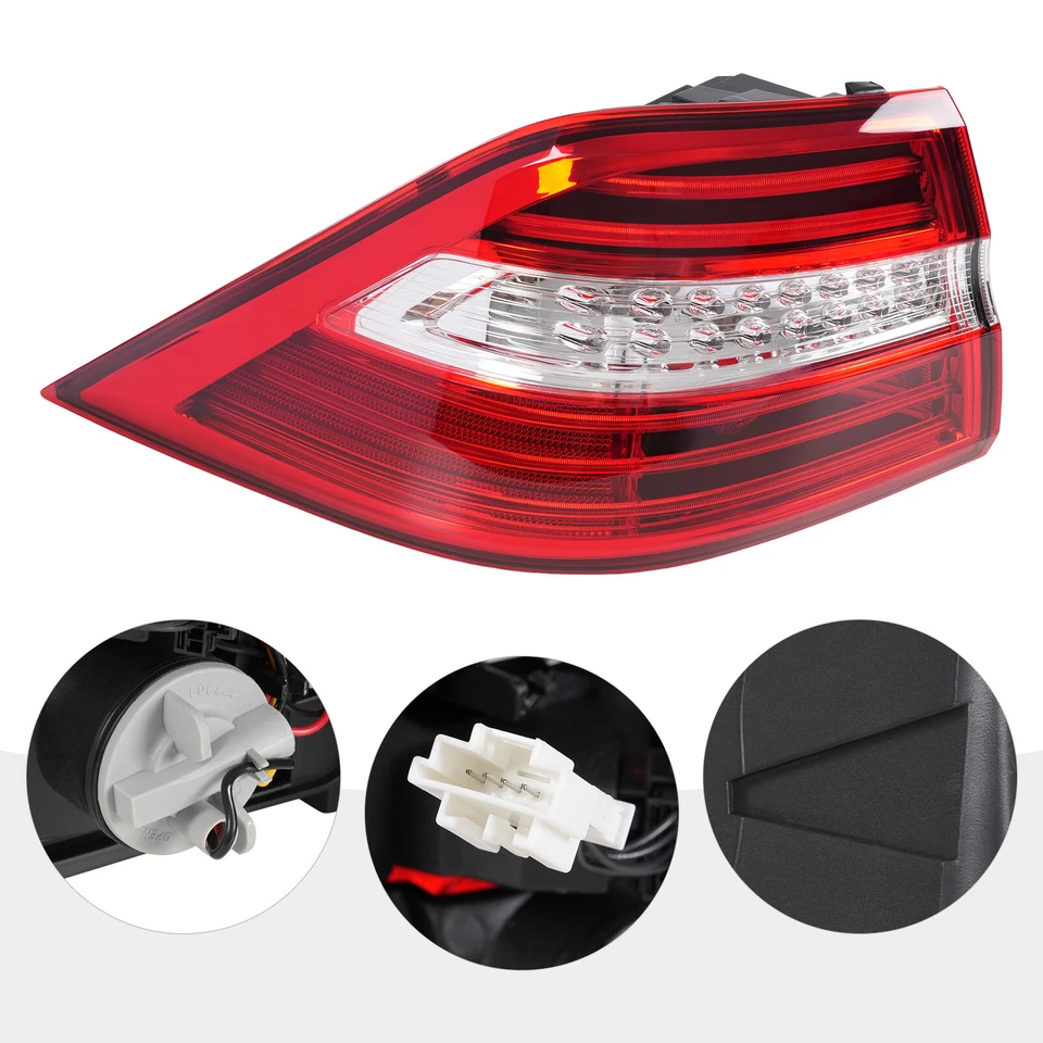 Fit For Benz W166 Ml350 Ml550 2012-2015 Left Outer Side Led Tail Light — 第 2/4 张图片