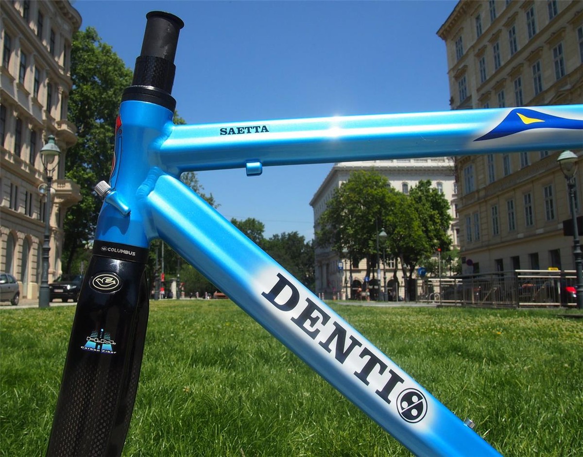 Near Mint DENTI Saetta Columbus Airplane Carbon Fork 1.9kg Road