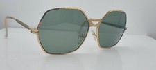 Vintage 2258 Gold Geometric Metal Sunglasses Frames Taiwan