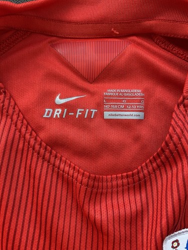 England Jersey World Cup 2014 Away Nike Dri Fit Youth Large - Picture 3 of 3