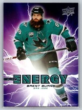 2019  Upper Deck #PE-4 Brent Burns Pure Energy SHARKS