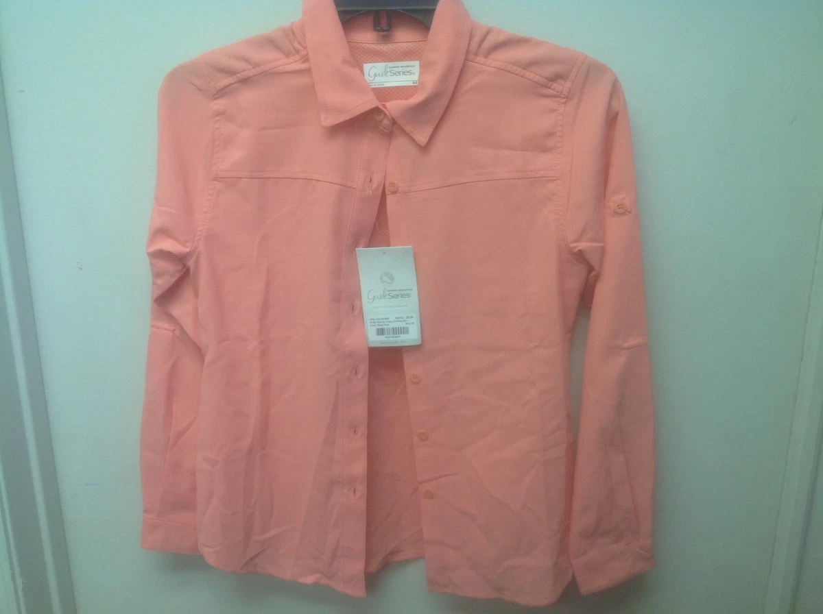 Guide series girls quick dry trophy LS fishing shirt size M brand new | eBay