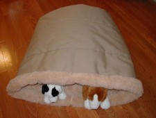 Lg Dog Sleeping Bag  solid color 