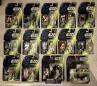LOT OF 14 - Kenner STAR WARS POWER OF THE FORCE Action Figures - GREEN CARDS