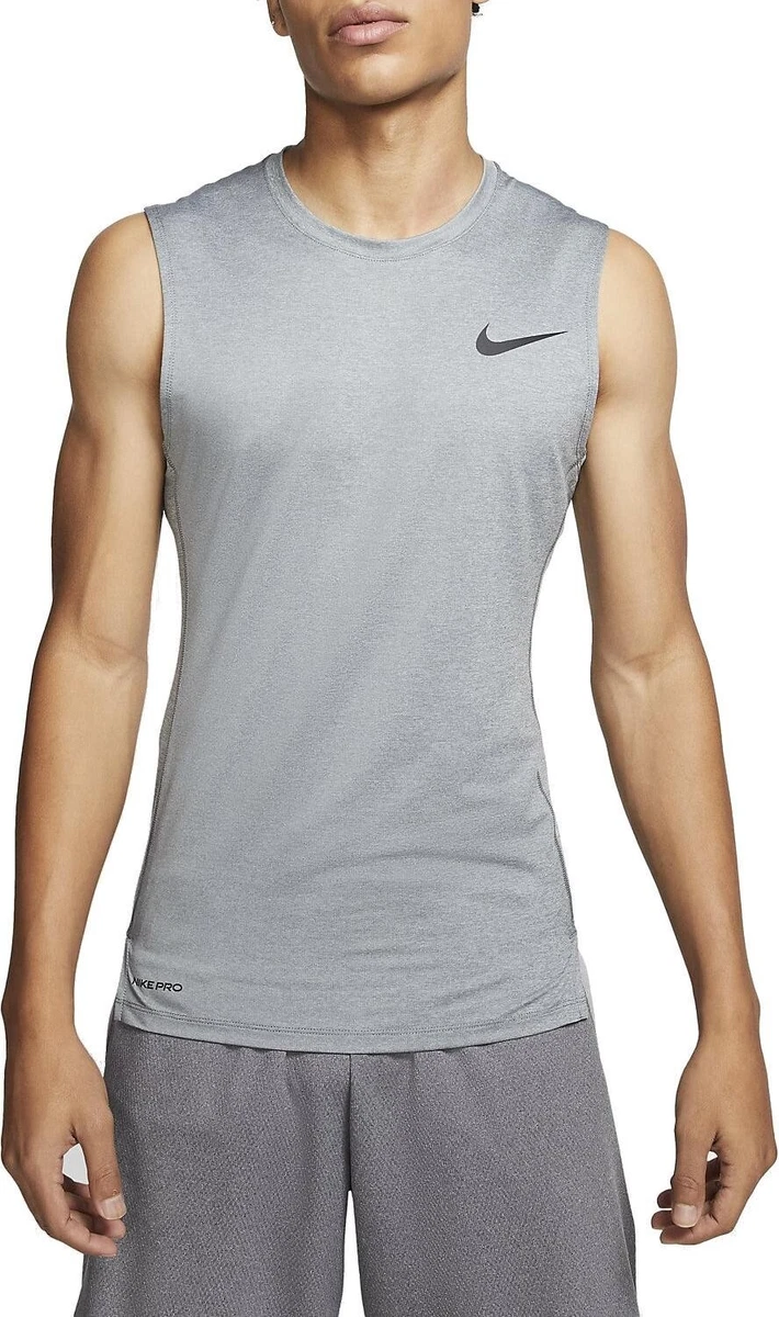 Nike Mens Pro Sleeveless Fitted Training Tee