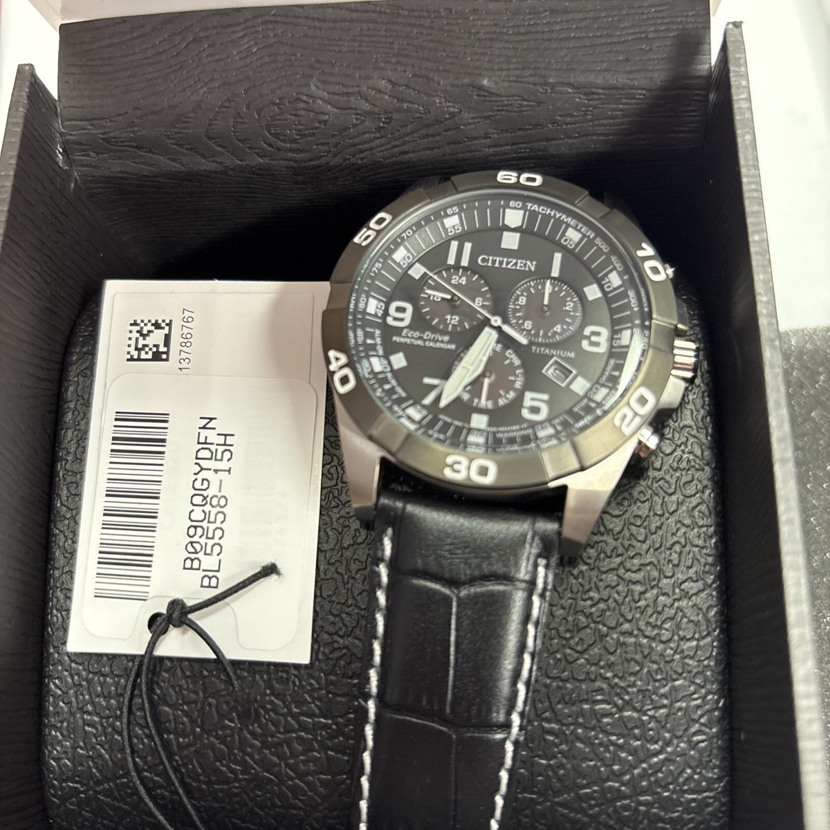 Buy Citizen Men's Casual Perpetual Calendar Eco-Drive Black Watch