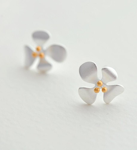 Small Pearl Cat Shape Earrings Women Children Fashion Jewelry Charm Stud Earring - Picture 2 of 19