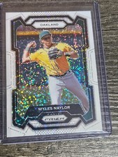 2024 Panini Sparkle Prizm Card SP-254 - Myles Naylor - OAKLAND