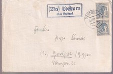 Gemeinsch.Ausg. Mi. 947(2) Postst. II, Eickum &uuml; Herford, 11.11.47