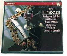 Verdi: Il Corsaro (recorded London 8/1975) 2 CD Set Lamberto Gardelli
