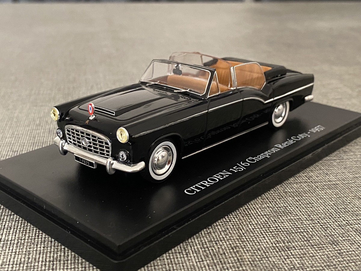 1957 Citroën 15/6 Chapron President René Coty 1:43 Norev
