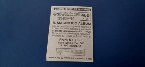 Figurine Calciatori Panini 1990/91 Nuove - Scegli dall'elenco da 281 a 556 - Imagen 175 de 257