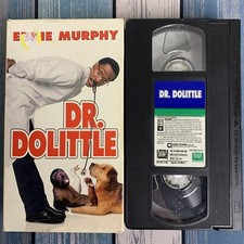 Dr Dolittle VHS 1998 Family Movie Full Screen Eddie Murphy, Oliver Platt
