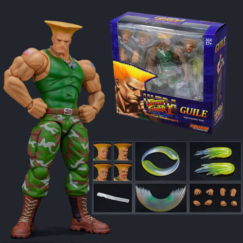 Storm Toys 1/12 Street Fighter 2 Guile The Final Challengers Action Figure  NEW 