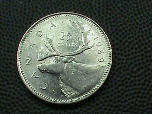canada 25 cents 1989 $ 2.99 maximum shipping in usa