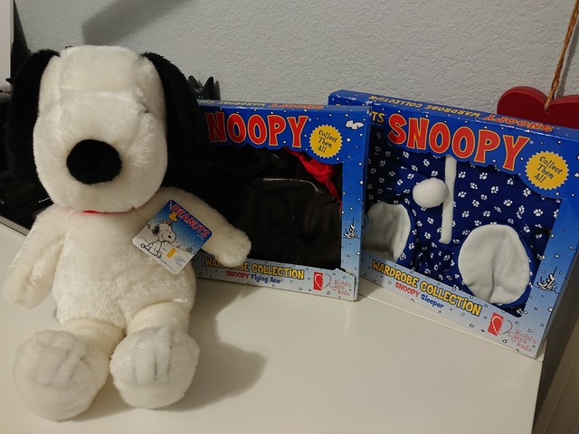 snoopy flying ace plush