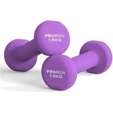 Pesi per Palestra, Manubri, Set di 2, 1-10kg, Ghisa, Neoprene, Fitness