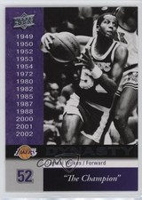 2008-09 Upper Deck Los Angeles Lakers Dynasty Jamaal Wilkes #LAL-21 HOF 2k3