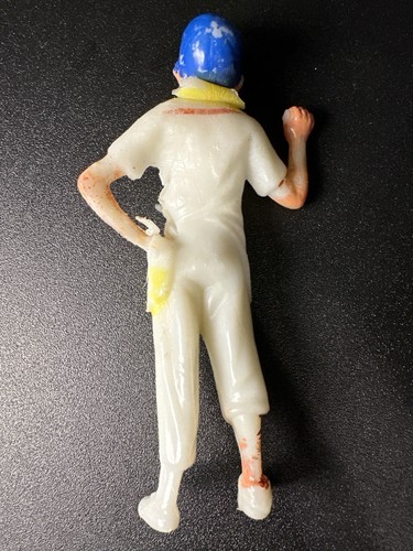 Vintage 1950s Plastic Baseball Boy Figurine 5.5” Toy Carnival Prize Japan - Picture 2 of 8