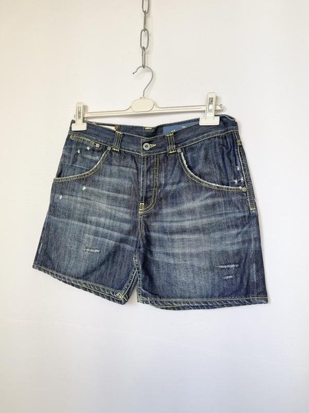 Women Dondup Shorts Navy Denim 38 / M / 46