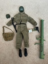 Vintage Action Man Army Uniform with accessories 